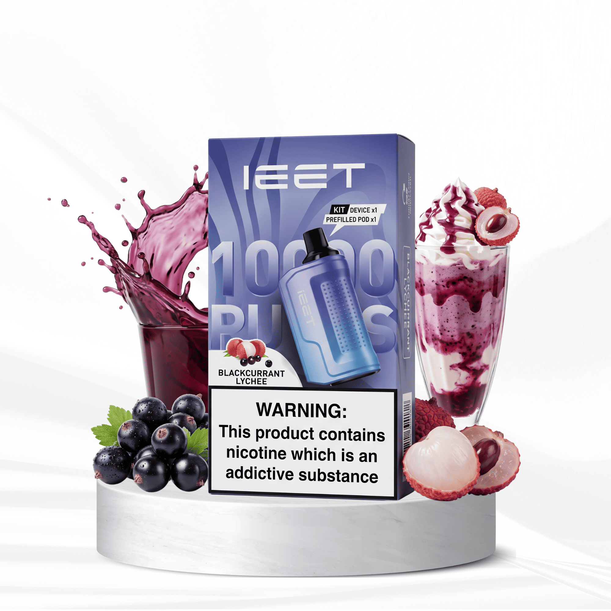 blackcurrant lychee(2) Ieet Blackcurrant Lychee 10K Kit - Image 1