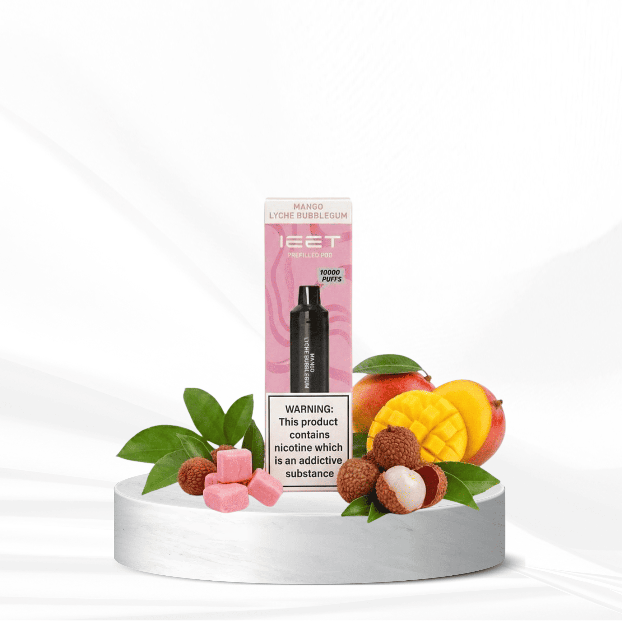 mango lychee bubblegum Ieet Mango Lychee Bubblegum 10K Cartridge - Image 1
